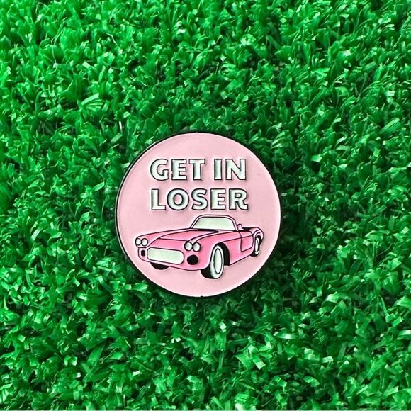 Get In Loser Mean Girls Enamel Pin/ Brooch Lapel - Picture 5 of 5
